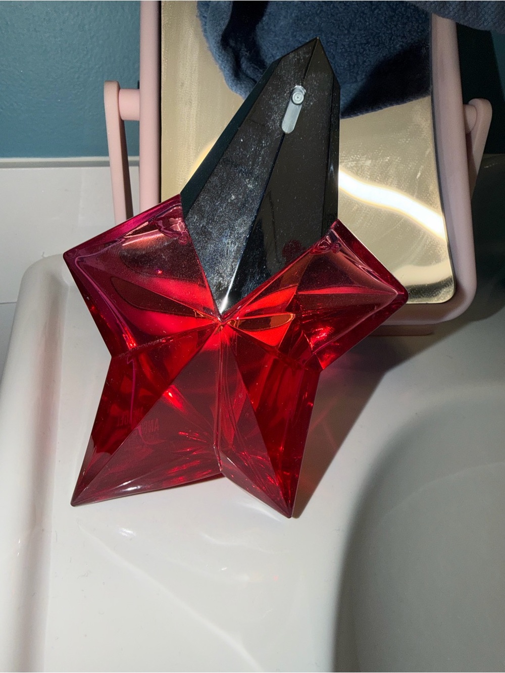 Mugler Alien Goddess Red Star-Shaped Bottle